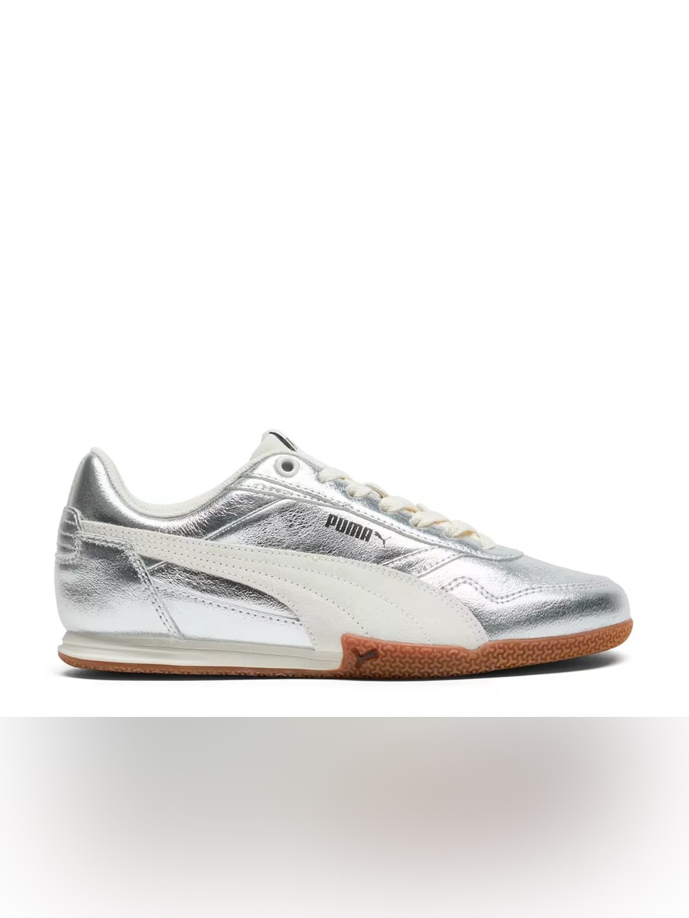 PUMA Bella Donna Silver Sneakers Women’s Size 8 – New Never Worn